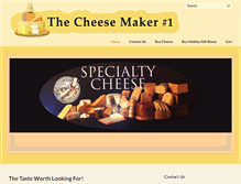 Tablet Screenshot of cheesemaker.com